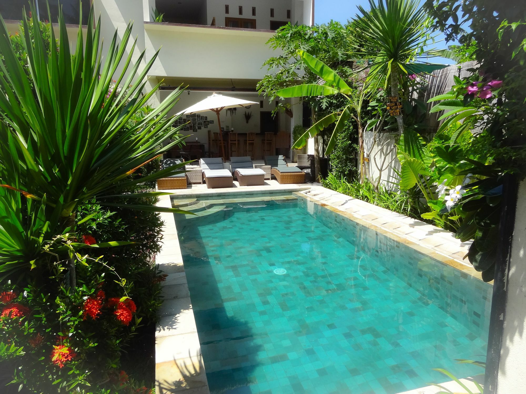 Teras Lombok Bungalow Senggigi Bagian luar foto